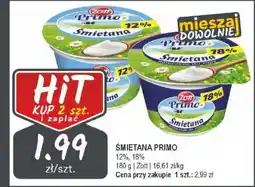 Słoneczko Śmietana primo 12%, 18% Zott oferta