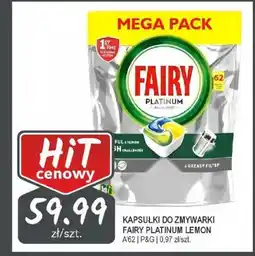 Słoneczko Kapsułki do zmywarki fairy platinum lemon p&g oferta