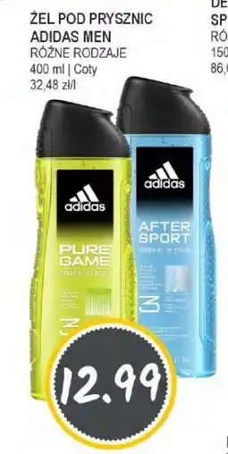 Słoneczko Żel pod prysznic adidas men coty oferta
