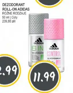 Słoneczko Dezodorant roll-on adidas coty oferta
