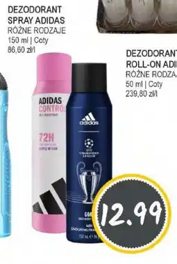 Słoneczko Dezodorant spray adidas coty oferta
