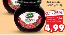 Kaufland Żurawina do mięs i serów Łowicz oferta