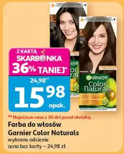 Auchan Farba do włosów 4 Garnier Color Naturals oferta