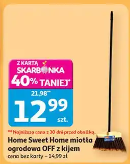 Auchan Miotła z kijem home Sweet Home oferta