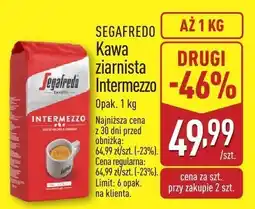 ALDI Kawa ziarnista Intermezzo Segafredo oferta