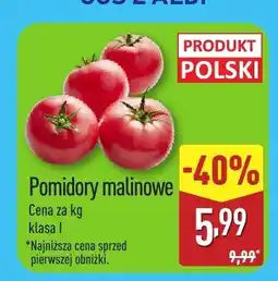 ALDI Pomidory malinowe Aldi oferta