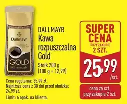 ALDI Kawa rozpuszczalna Gold Dallmayr oferta