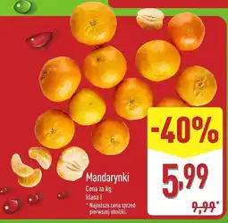 ALDI Mandarynki klasa I Aldi oferta