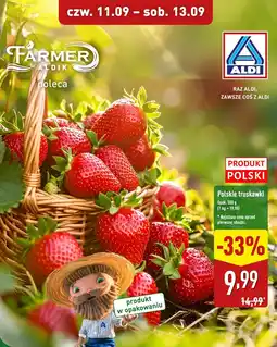 ALDI Polskie truskawki Farmer oferta