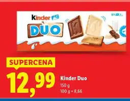Lidl Kinder Duo oferta