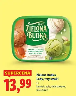 Lidl Lody Zielona Budka trzy smaki oferta