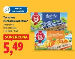 Lidl Herbata owocowa Teekanne oferta