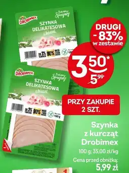 Żabka Szynka z kurczat Drobimex oferta