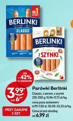 Żabka Parówki Berlinki Classic oferta