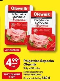 Żabka Polędwica Sopocka wieprzowa Olewnik oferta