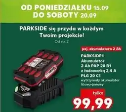 Kaufland Akumulator 20v plg 20 c1 Parkside oferta