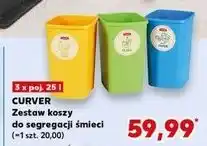 Kaufland Kosze do segregacji 25 l Curver oferta