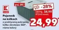 Kaufland Pojemnik na kółkach 28 l K-Classic oferta