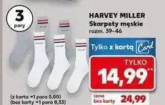 Kaufland Skarpety męskie 39-46 Harvey Miller oferta