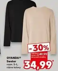 Kaufland Sweter z dzianiny s-l Oyanda oferta