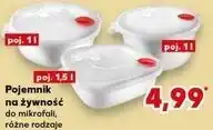 Kaufland Pojemniki na żywność do mikrofali 1.5 l oferta