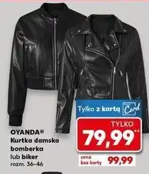 Kaufland Kurtka biker 36-46 Oyanda oferta