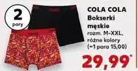 Kaufland Bokserki męskie coca-cola m-xl oferta