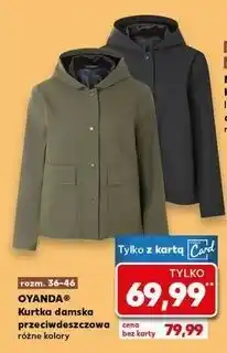 Kaufland Kurtka przeciwdeszczowa damska 36-46 Oyanda oferta