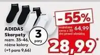 Kaufland Skarpety męskie Adidas oferta