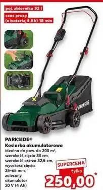 Kaufland Kosiarka akumulatorowa 20v Parkside oferta