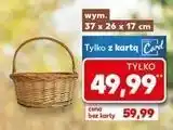 Kaufland Kosz wilkinowy 37 x 26 17 cm oferta