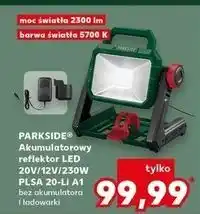 Kaufland Reflektor akumulatorowy led 20 v Parkside oferta
