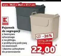 Kaufland Pojemnik do segregacji śmieci K-Classic oferta