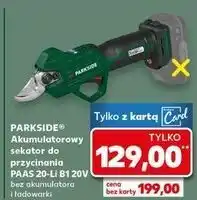 Kaufland Sekator akumulatorowy 20v Parkside oferta