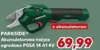Kaufland Nożyce ogrodowe Parkside oferta