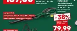 Kaufland Dmuchawa do liści 20 v Parkside oferta