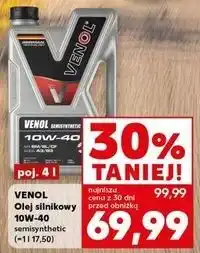 Kaufland Olej silnikowy semisyntec 10w-40 Venol oferta