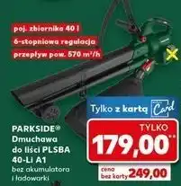 Kaufland Dmuchawa do liści 40 v Parkside oferta