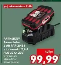 Kaufland Akumulator z ładowarką 20 v Parkside oferta