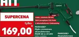 Kaufland Myjka ciśnieniowa akumulatorowa padr20lia1 Parkside oferta