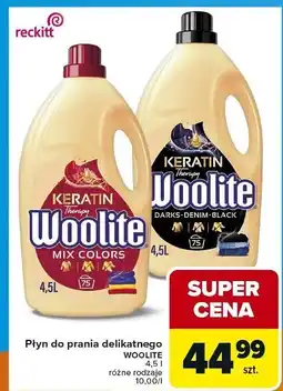 Carrefour Płyn do prania dark Woolite Keratin oferta