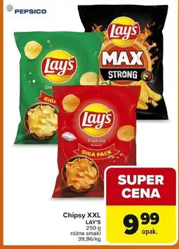 Carrefour Chipsy chilli & lime Lay's Max Strong oferta