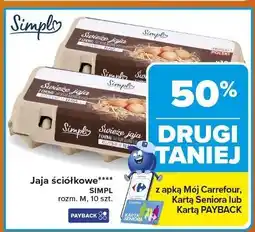 Carrefour Jaja ściółkowe kl.m Simpl oferta