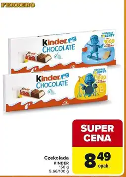 Carrefour Czekoladki Kinder Chocolate oferta