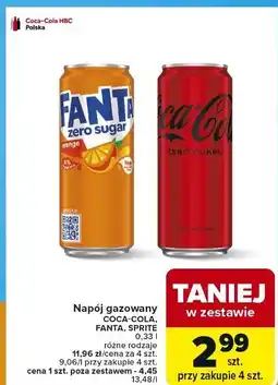 Carrefour Napój Sprite oferta