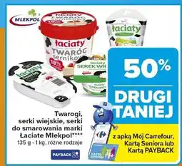 Carrefour Serek puszysty z cebulką i szczypiorkiem Łaciaty oferta