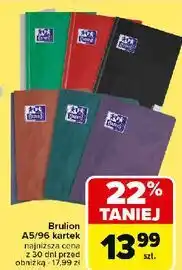 Carrefour Brulion a5/96 kartek Oxford oferta