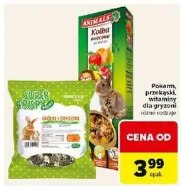 Carrefour Kolba owocowa dla królika Animals oferta