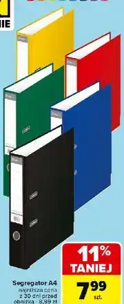 Carrefour Segregator a4 oferta