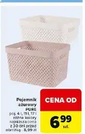 Carrefour Pojemnik ażurowy 17 l oferta